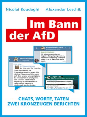 cover image of Im Bann der AfD